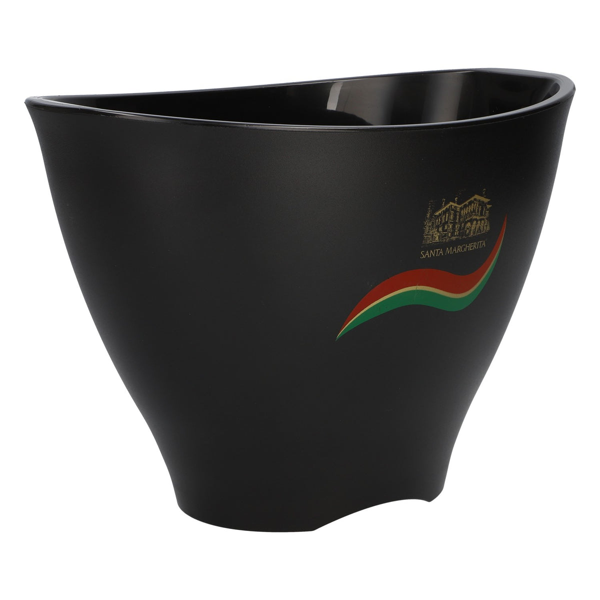 Santa Margherita Refroidisseur de vin Refroidisseur de bouteille Refroidisseur à glace Simple noir – Vue 2