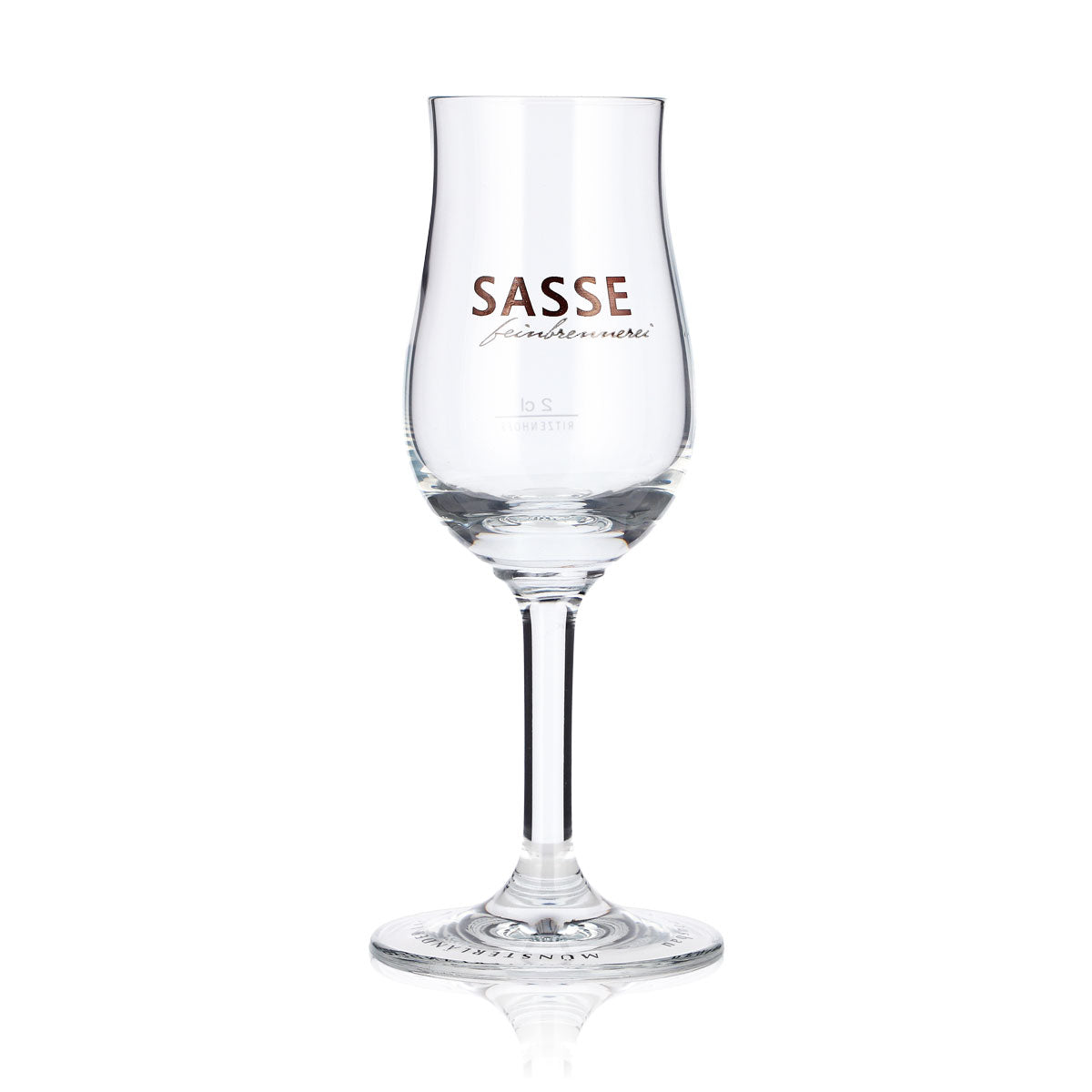Verre Sasse Korn 0,1 l, verre de dégustation Lagerkorn Ritzenhoff, verre à whisky