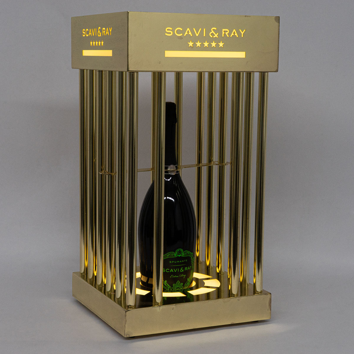 Scavi Ray Glorifier Présentoir lumineux à LED pour bouteilles Cage Bottle Cage MBG