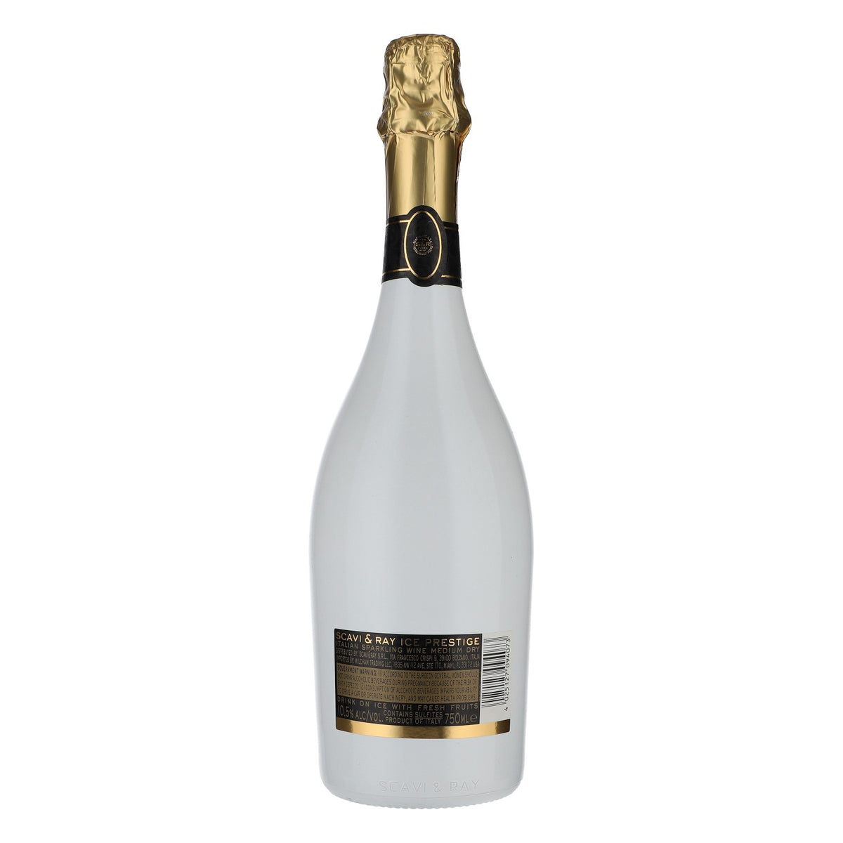 Scavi & Ray LEERE Prosecco Bouteille décorative Bouteille décorative blanche 0,75 l – Vue 4