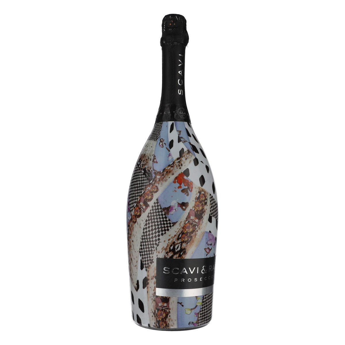 Scavi & Ray LEERE Prosecco Bouteille décorative Bouteille décorative 1,5 l noir – Vue 2