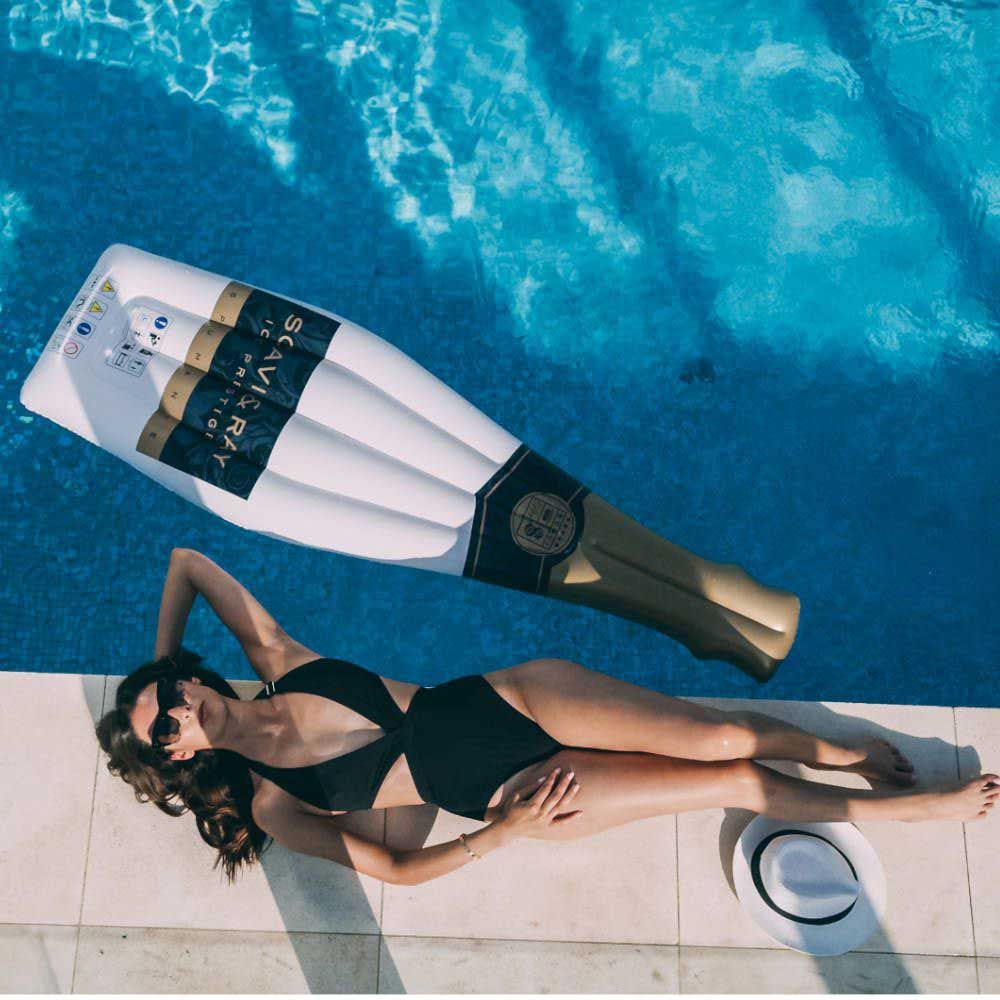 Scavi & Ray Matelas gonflable Bouteille Baignade Piscine Vacances Eau Plage Été Lac Mer – Vue 2