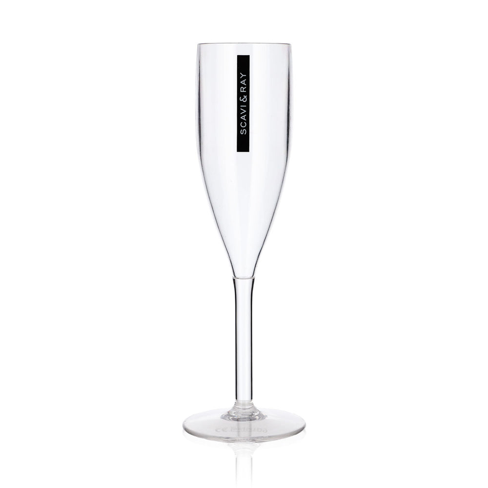 Scavi & Ray Verre à champagne en acrylique 0,1 l Flûte à champagne B-WARE