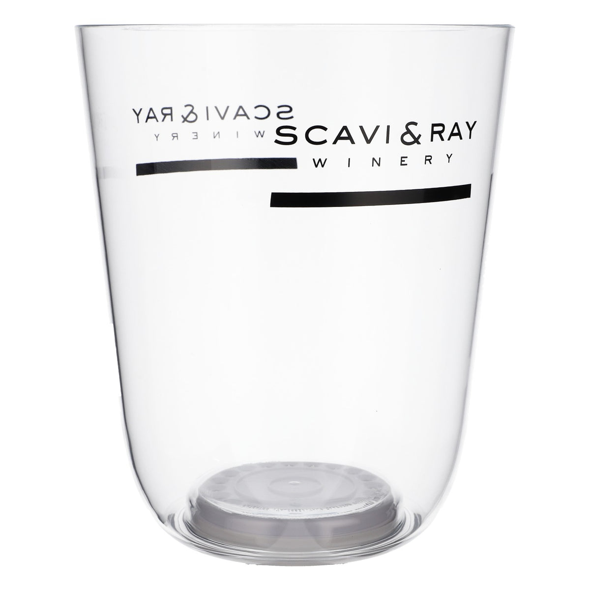 Scavi & Ray Refroidisseur à champagne Refroidisseur à bouteille Bac à glaçons Transparent LED avec bloc d'alimentation