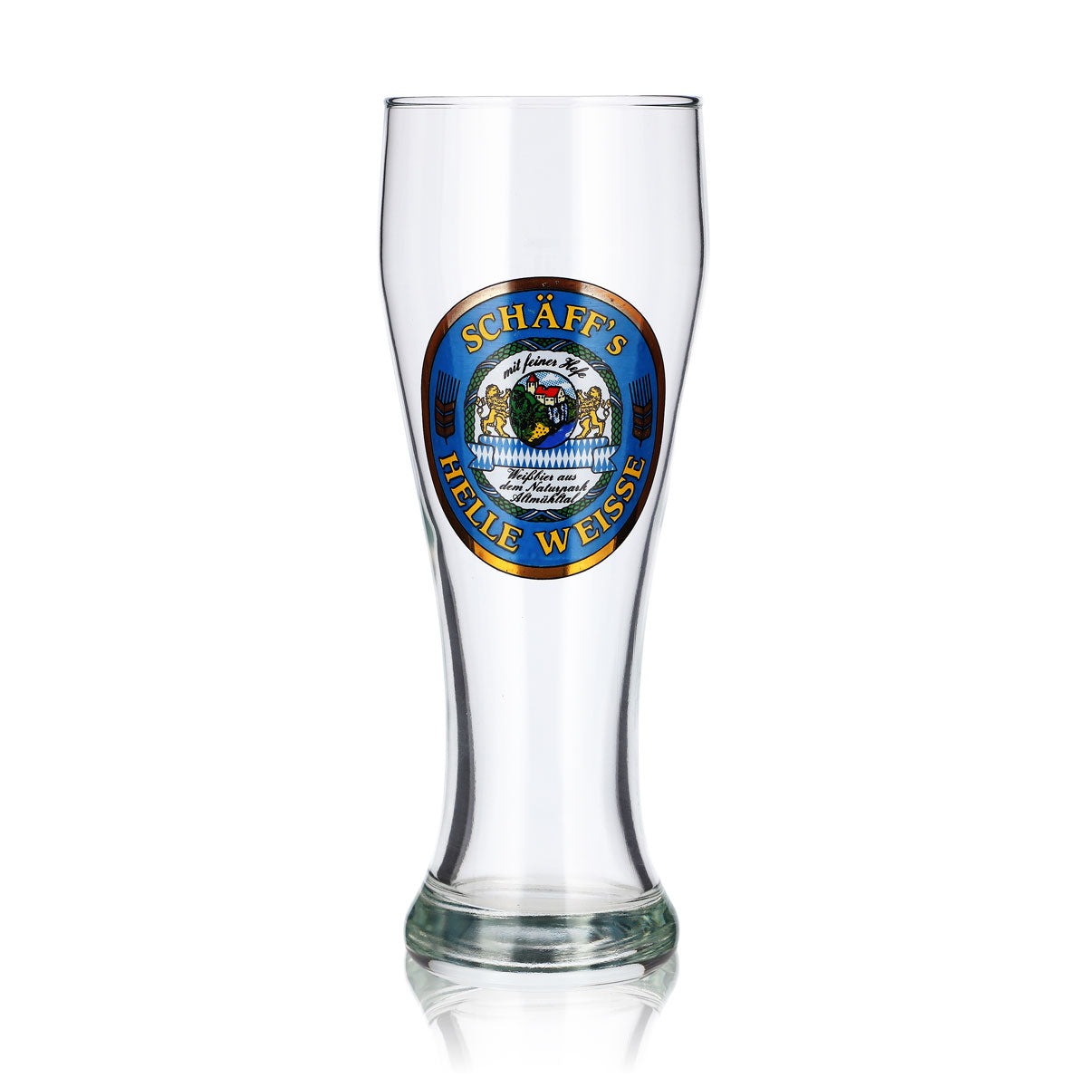 Verre à bière Schäff 0,3 l – Verre à bière de blé – Verre à bière de blé – Verre à bière de blé à levure
