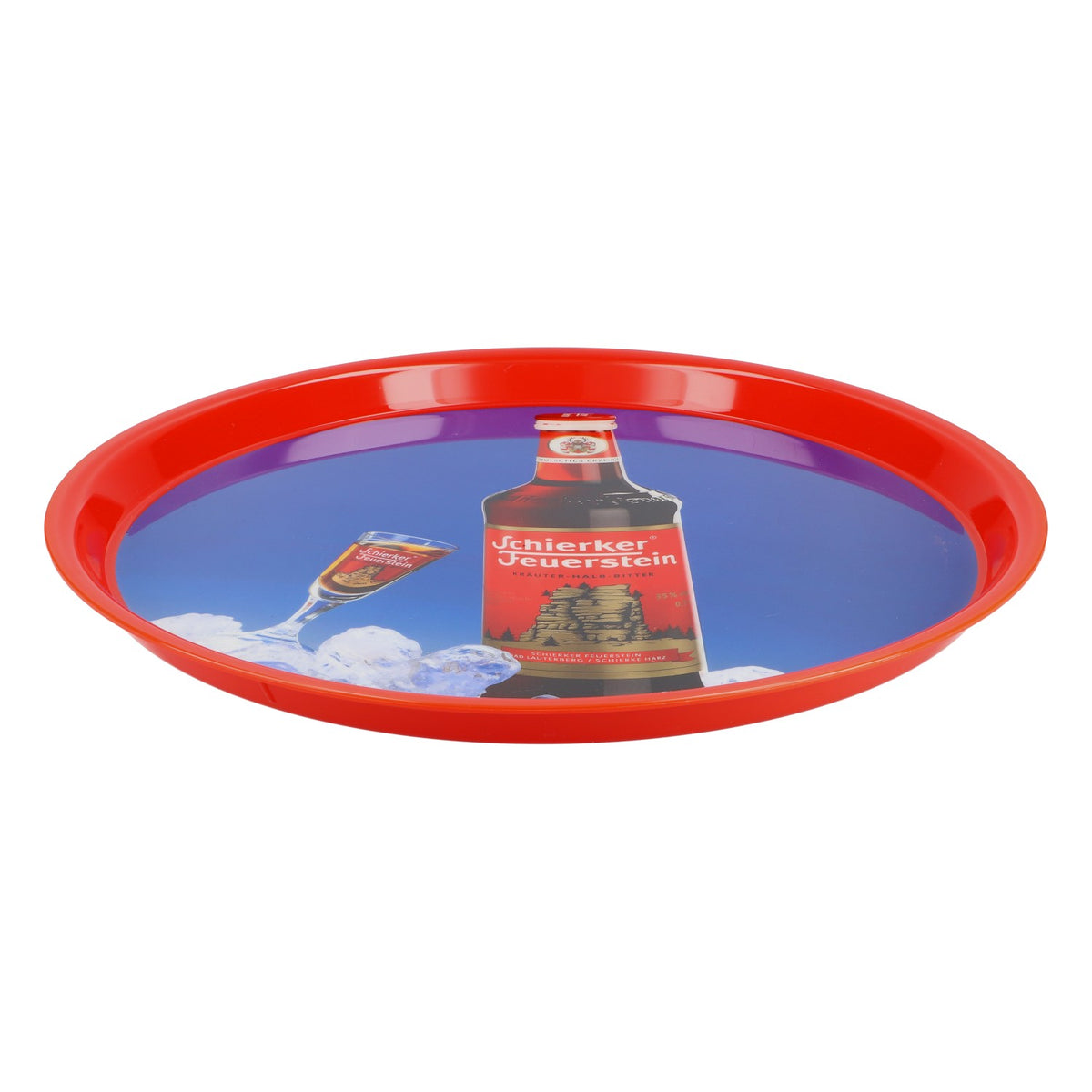 Liqueur Schierker Feuerstein Plateau de service Plateau de serveur « One Ice » – Vue 2