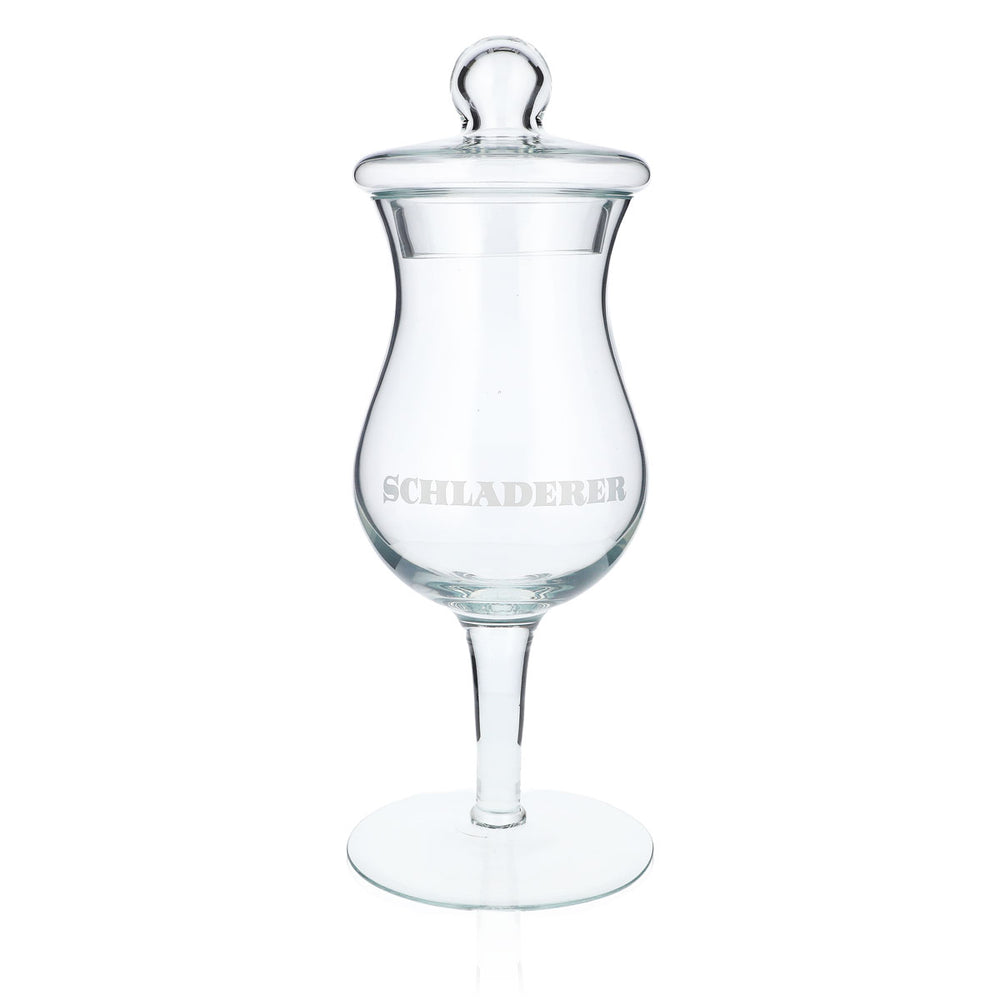 Schladerer Liqueur XXXL Verre à schnaps Mega Stamper avec couvercle Coupe  33 cm