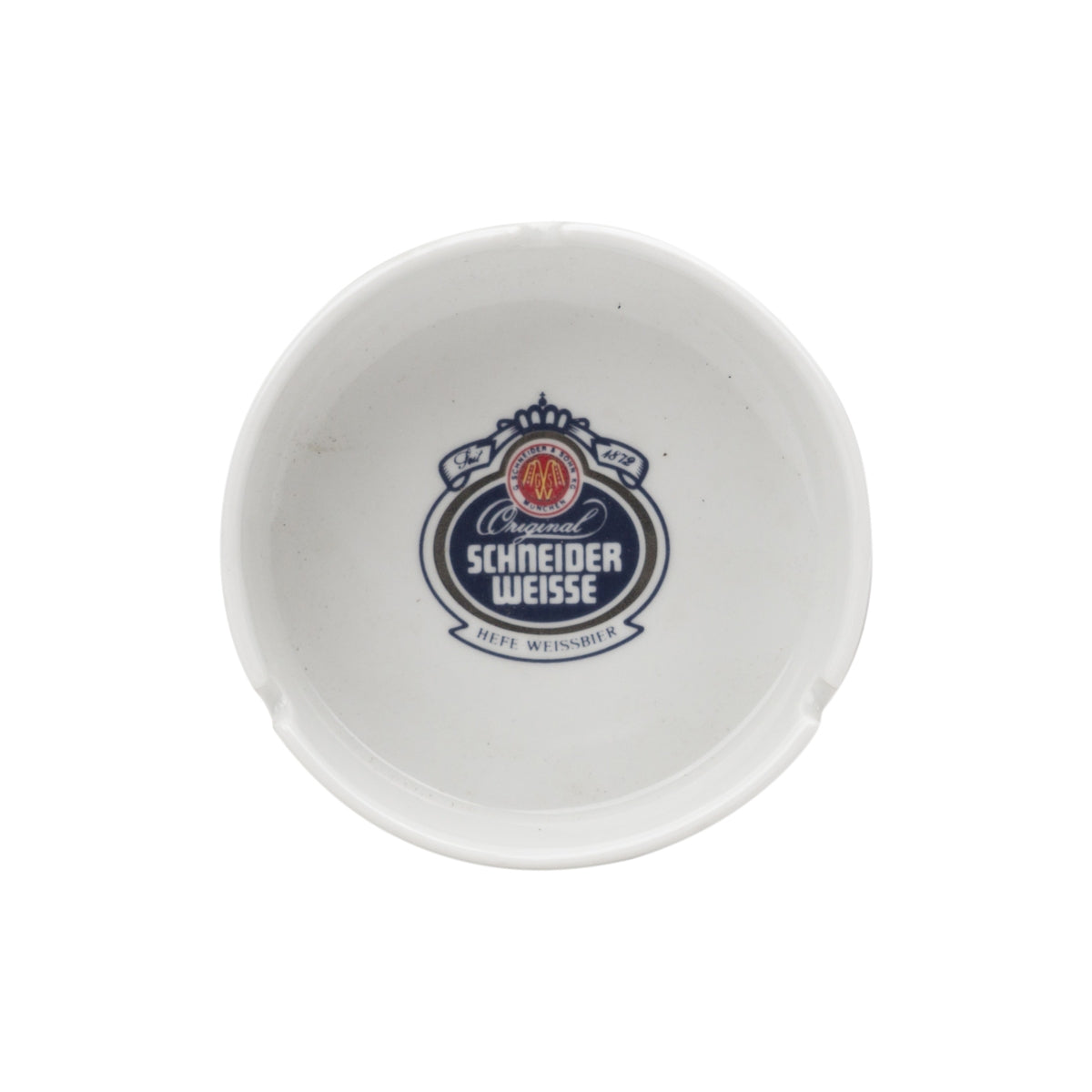 Cendrier Schneider Weisse Bier 10 cm en céramique pour extérieur, cendrier de jardin pour cigarettes – Vue 2
