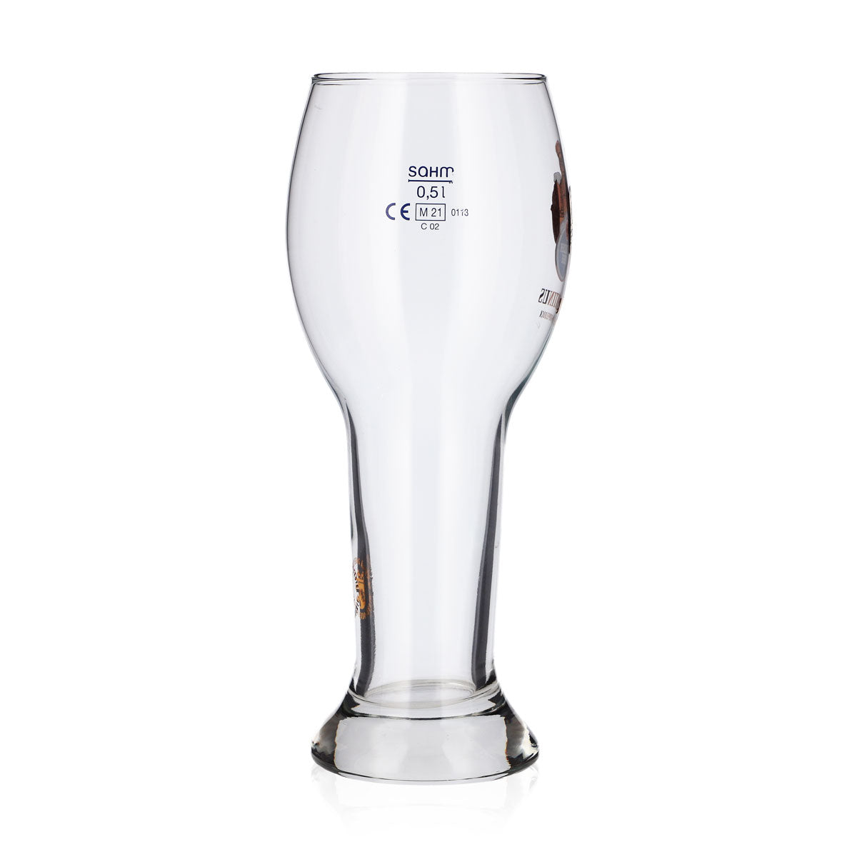 Verre à bière blanche Schneider, 0,5 l, verre à bière de blé, forme bombée, Aventinus Sahm – Vue 3