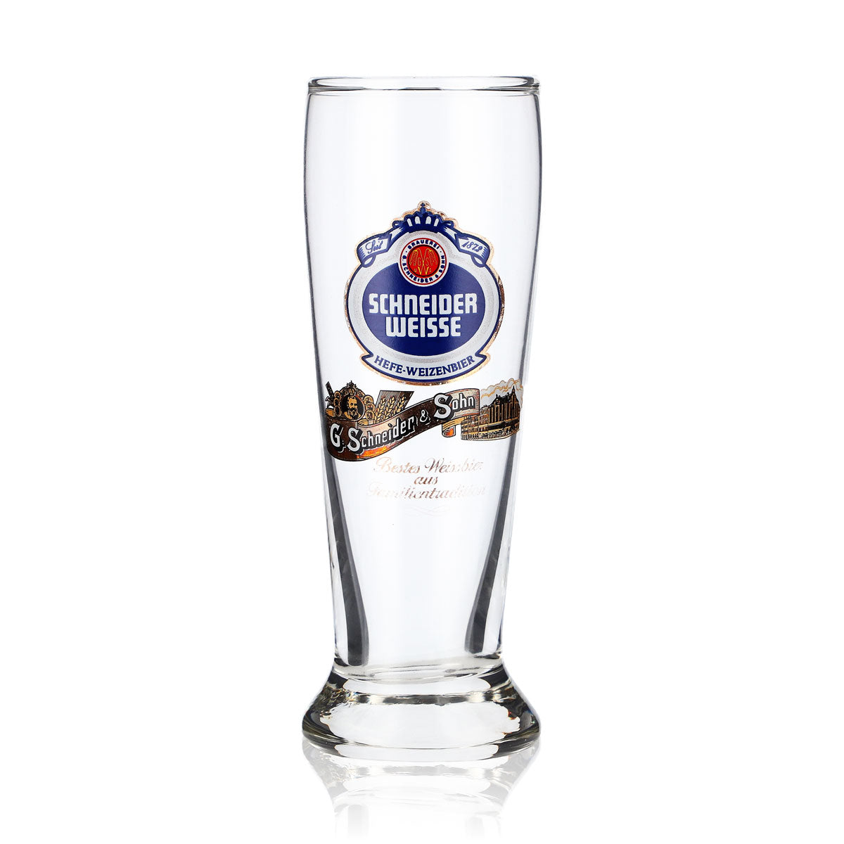 Verre à bière Schneider Weisse Verre de réception 0,06 l Mini-verre à bière blanche