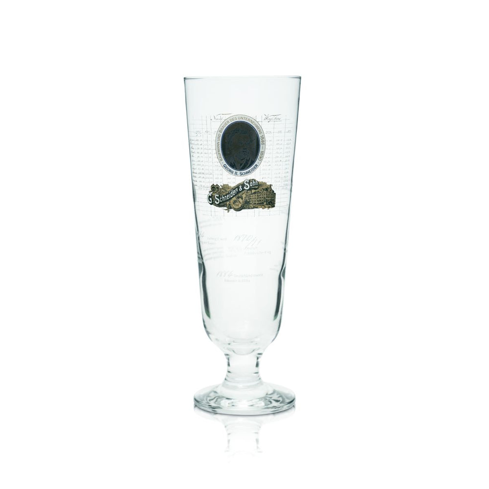 Schneider Weisse verre à bière 0,5l coupe à bière édition spéciale Georg II verres de brasserie