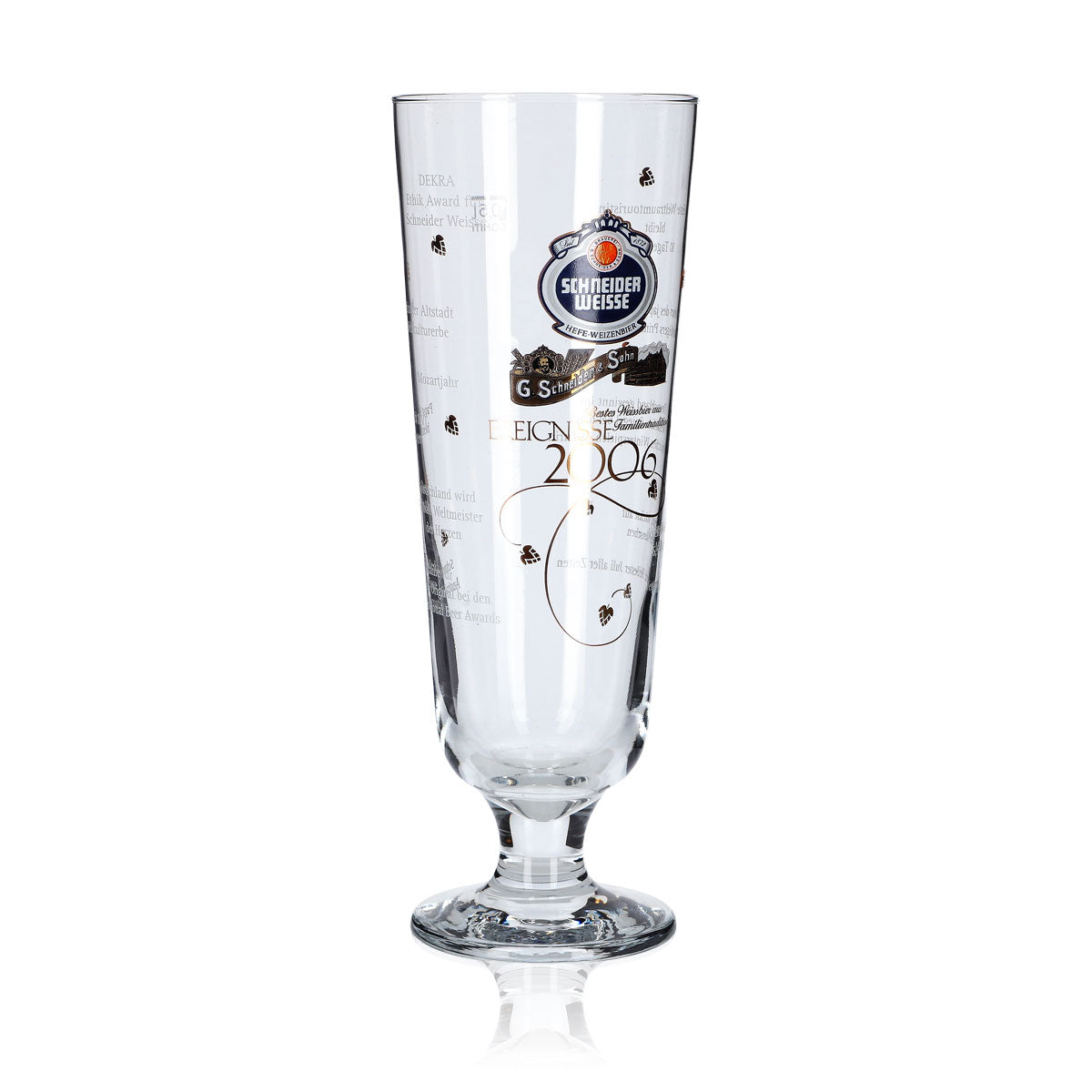 Verres Schneider Weisse Glas 0,5 l, édition spéciale « Coupe antique », événements 2006 – Vue 2