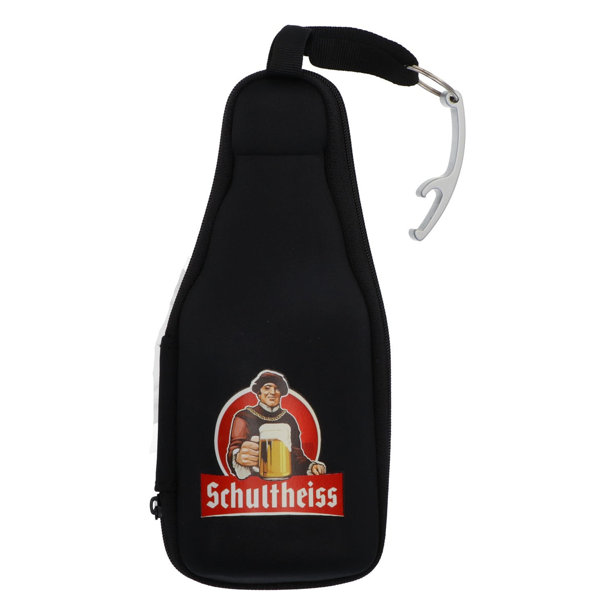 Refroidisseur de bouteilles Schultheiss Lager 0,33 l en néoprène avec décapsuleur