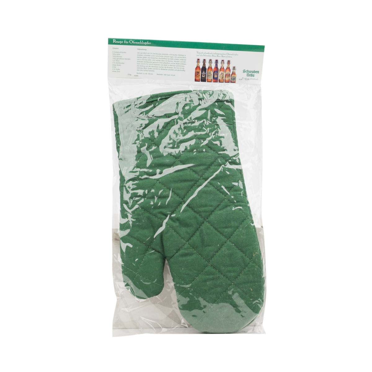 Gant de cuisine Schwaben Bräu pour barbecue et four, vert, thermo – Vue 2