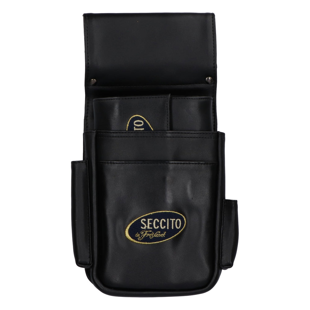 Seccito Porte-monnaie de serveur, porte-ceinture, cuir noir, neuf, Barmeister24