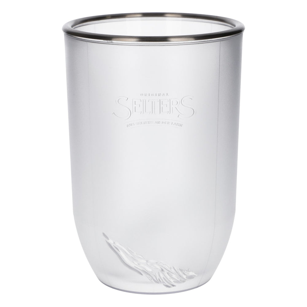Refroidisseur d'eau de Selters, refroidisseur de bouteilles, neuf, en plastique transparent, refroidisseur à champagne
