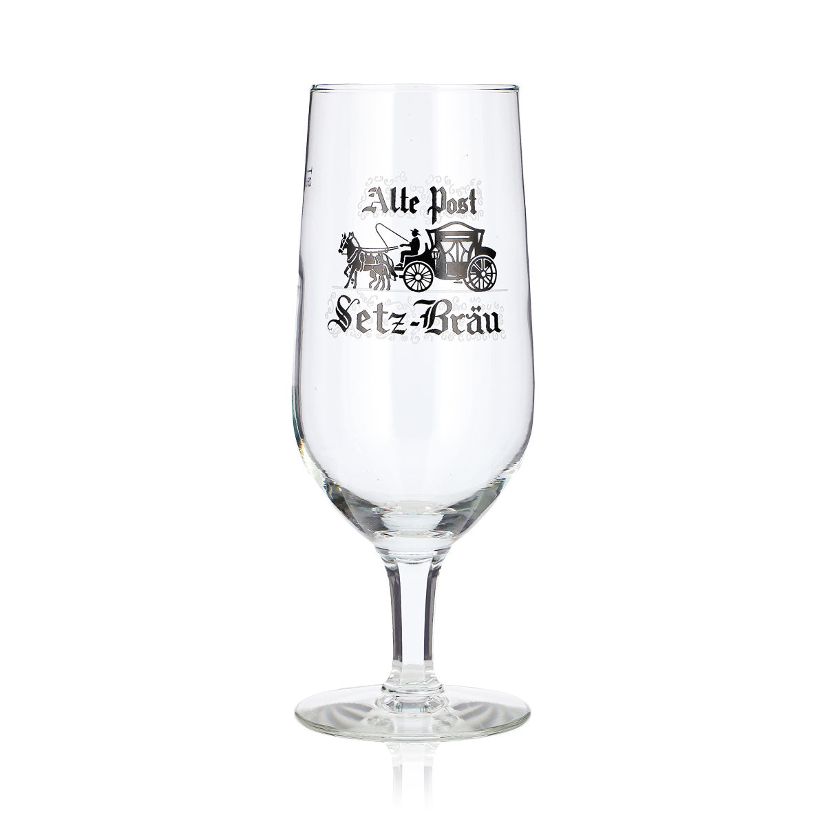 Verre à bière Setz-Bräu, modèle « Pokal », 0,25 l, « Alte Post » – Vue 2