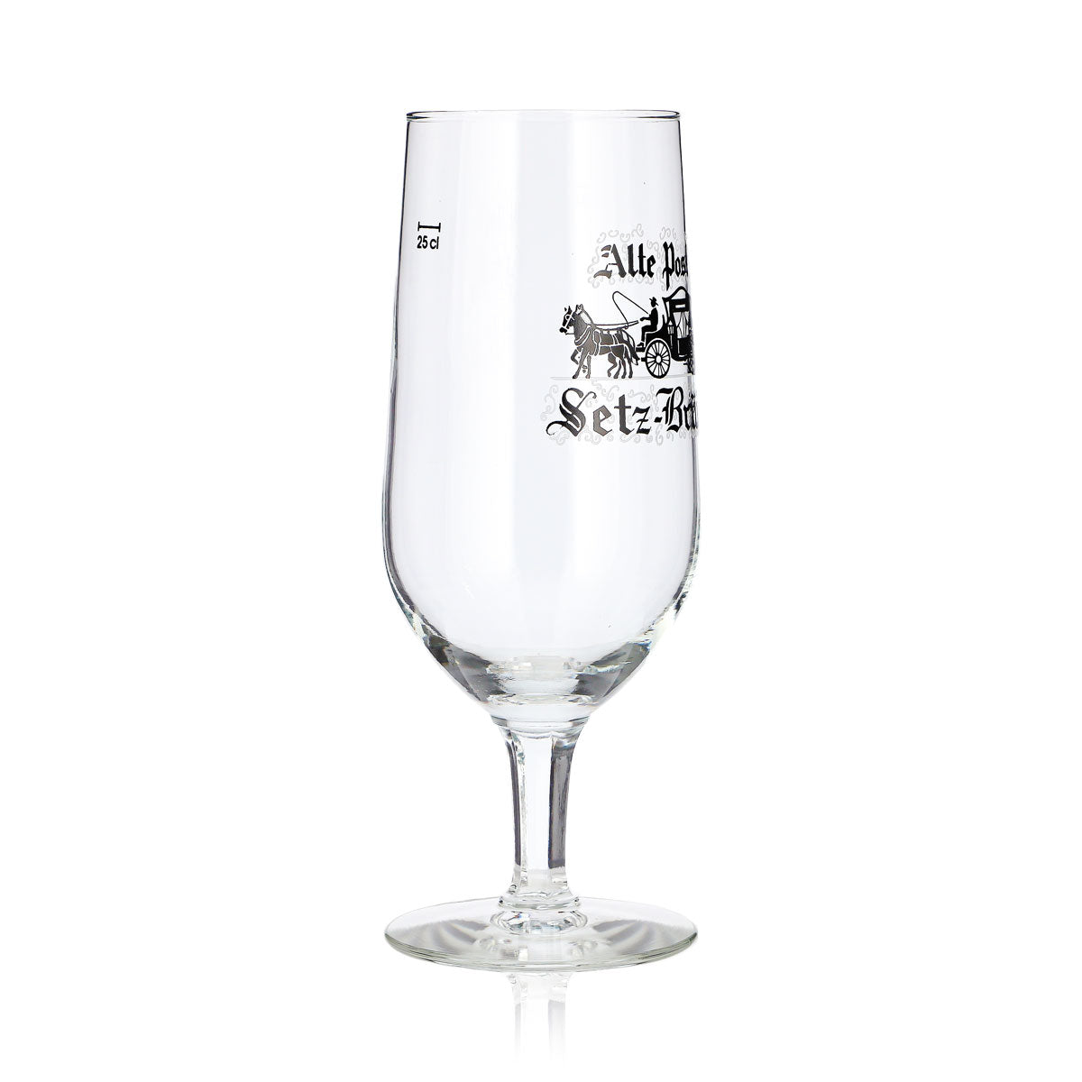 Verre à bière Setz-Bräu, modèle « Pokal », 0,25 l, « Alte Post » – Vue 3