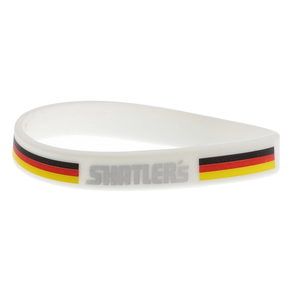 Bracelet Shatlers Bracelet d'amitié Caoutchouc Blanc Allemagne