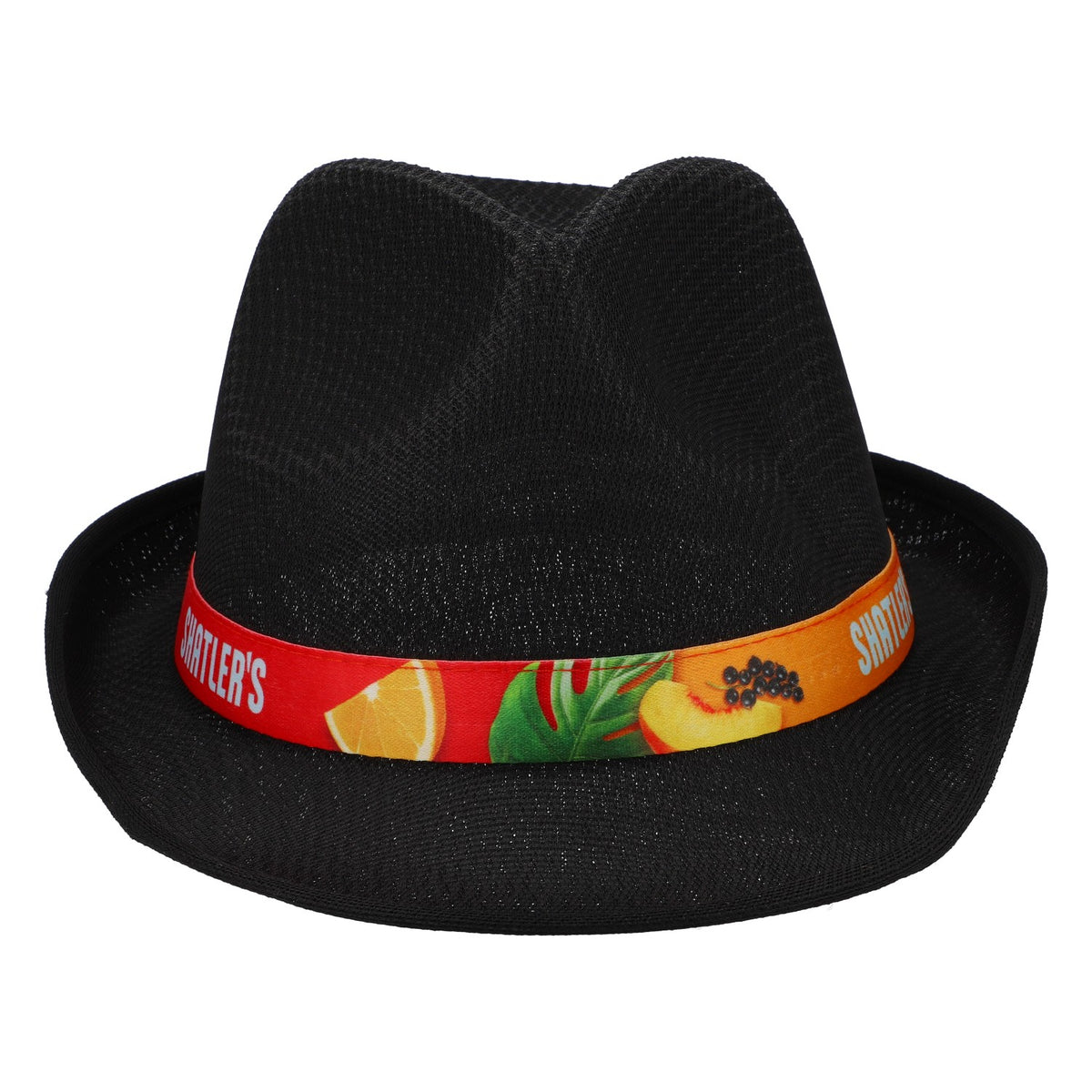 Chapeau de paille Shatlers Chapeau Panama Chapeau de fête Couvre-chef noir