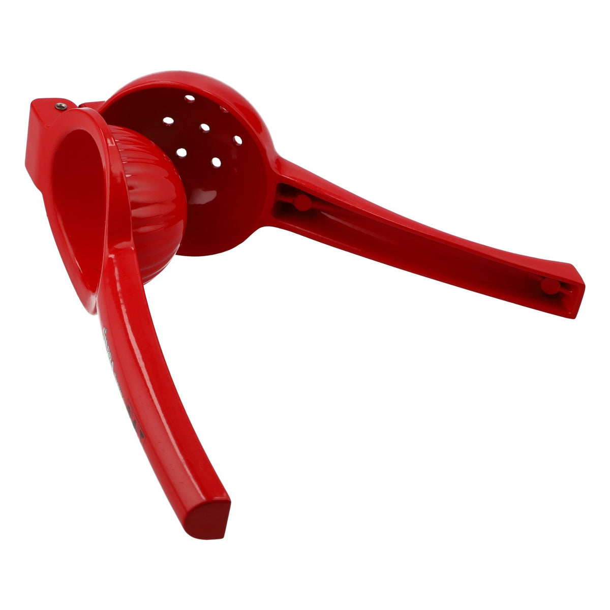 Sierra Tequila Presse-citron en aluminium rouge – Vue 2