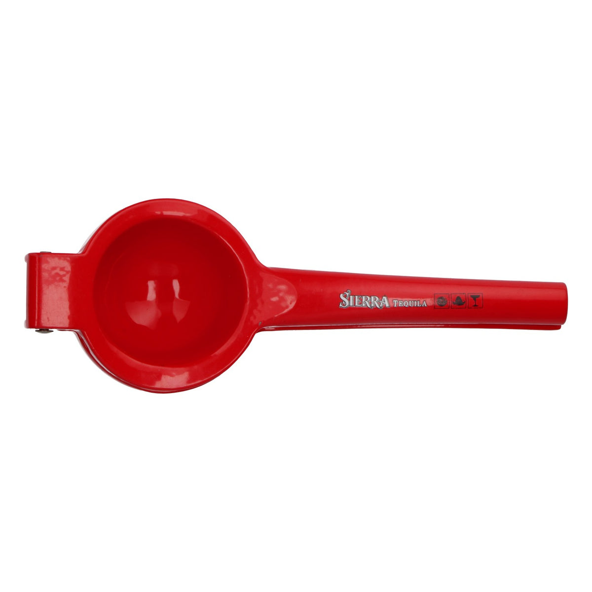 Sierra Tequila Presse-citron en aluminium rouge – Vue 3