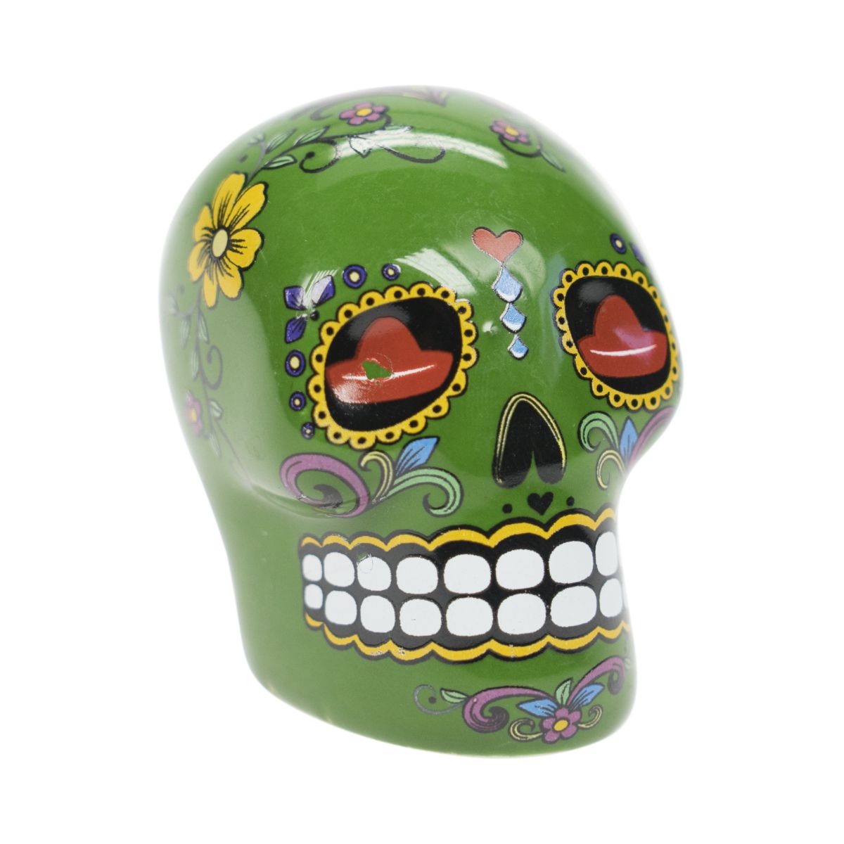 Sierra Tequila Salière Verte Design Tête de Morts Tequila Shots Accessoires Gastronomie
