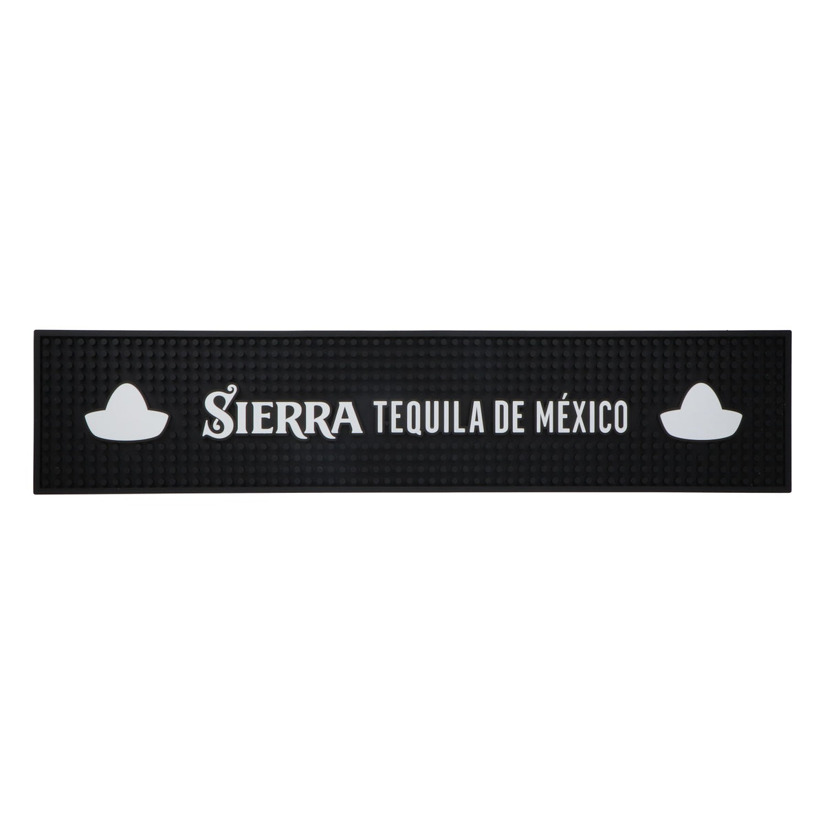 Sierra Tequila Tapis de bar Tequila Tapis égouttoir noir 60 x 13 cm Caoutchouc