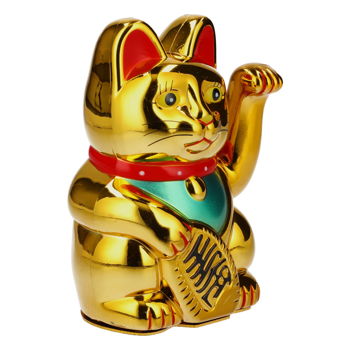 Sierra Tequila : chat qui fait un clin d'œil (Maneki-Neko), chat porte-bonheur pour la décoration de bar et la prospérité – Vue 2