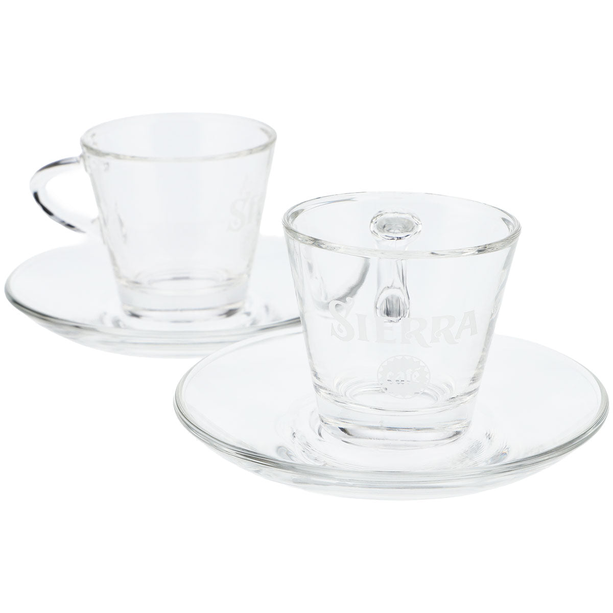 SierraTequila Set de tasses à espresso  Set de tasses à café en verre véritable – Vue 4