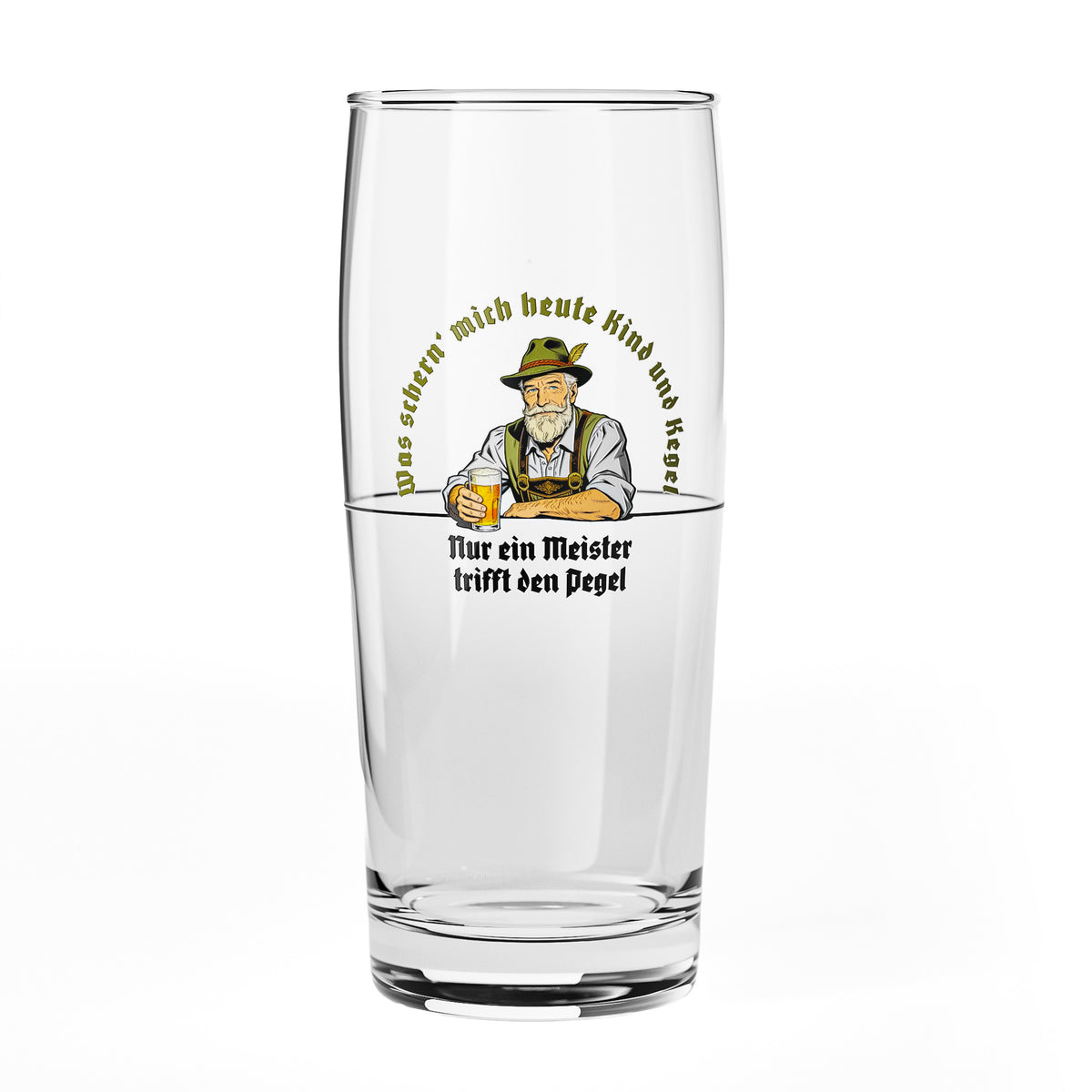Verre à bière Sipply SETTING THE TABLE Meister Willibecher 0,5 l - La tendance amusante des réseaux sociaux – Vue 2