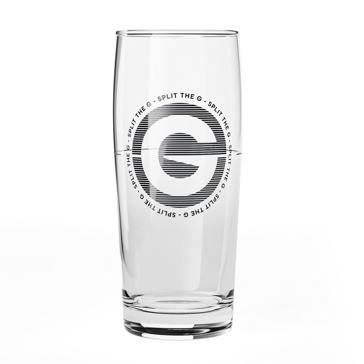 Lot de 4 verres à bière Sipply SPLIT THE G Big G 0,5 l - La tendance sur les réseaux sociaux – Vue 2