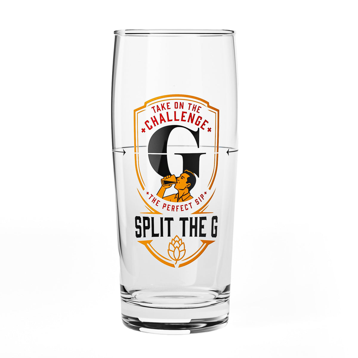 Verre à bière Sipply « SPLIT THE G » et « SETTING THE TABLE » – Lot de 2 verres Willibecher de 0,5 l – Vue 3