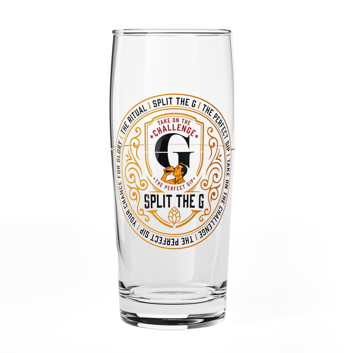 2 verres à bière Sipply « SPLIT THE G » « The Perfect SIP » 0,5 l : la tendance sur les réseaux sociaux – Vue 2