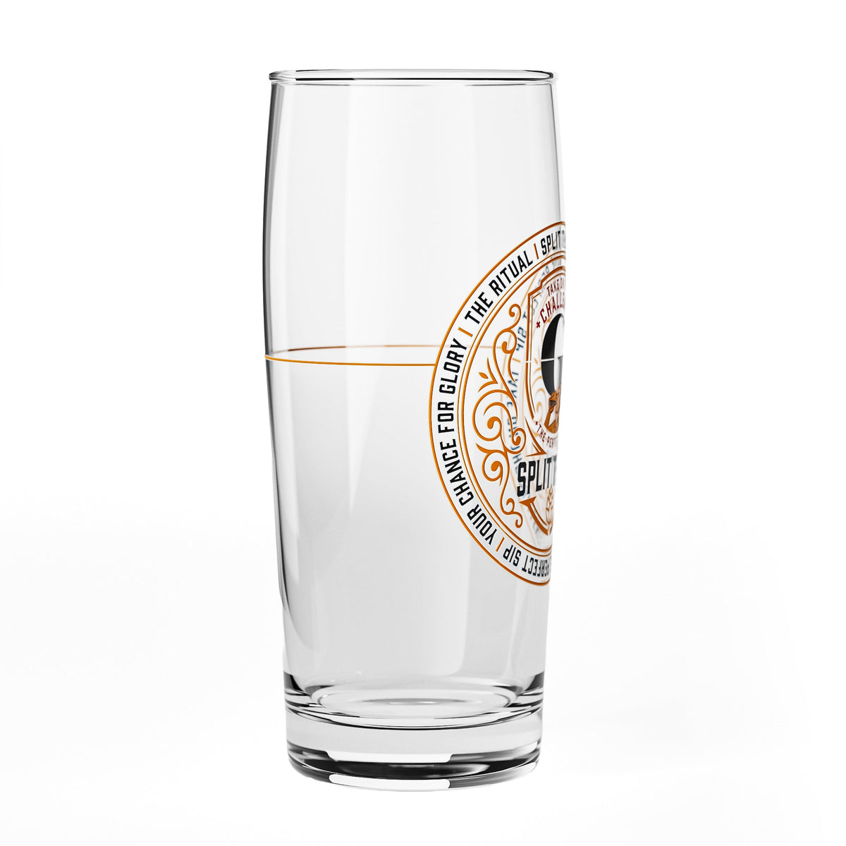 Lot de 4 verres à bière Sipply « SPLIT THE G » « The Perfect SIP » 0,5 l : la tendance sur les réseaux sociaux – Vue 5