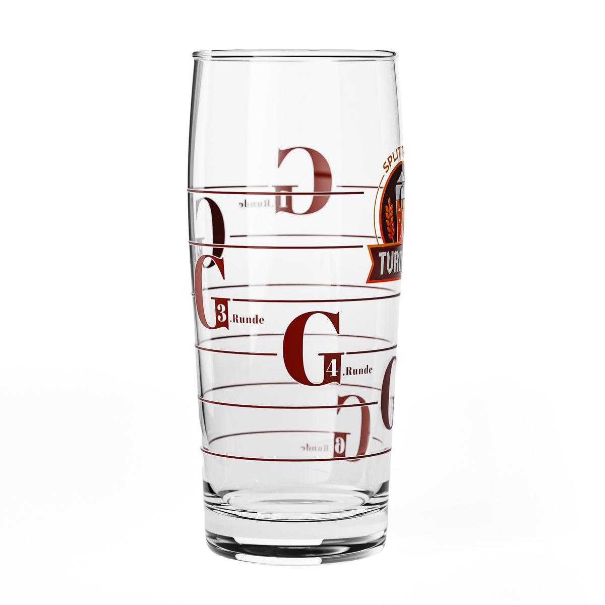 Verre à bière Sipply SPLIT THE G Tournament Willibecher 0,5 l - La tendance amusante des réseaux sociaux – Vue 3