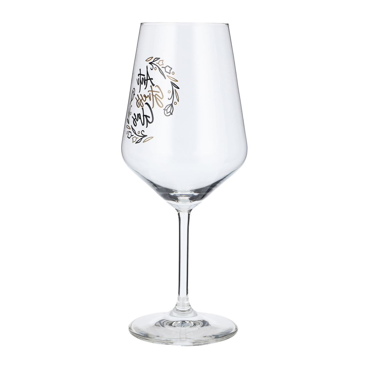 Verre à vin Sipply avec inscription « Anti Stress », 0,5 l – Vue 7