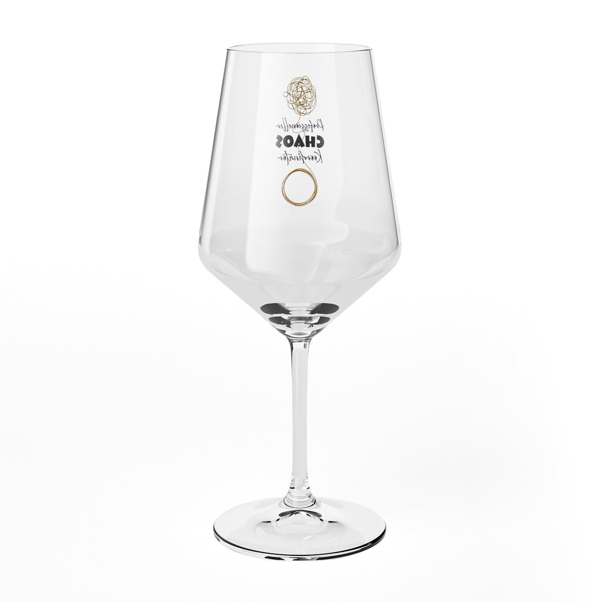 Verre à vin Sipply avec inscription « Chaos Coordinator », 0,5 l – Vue 8
