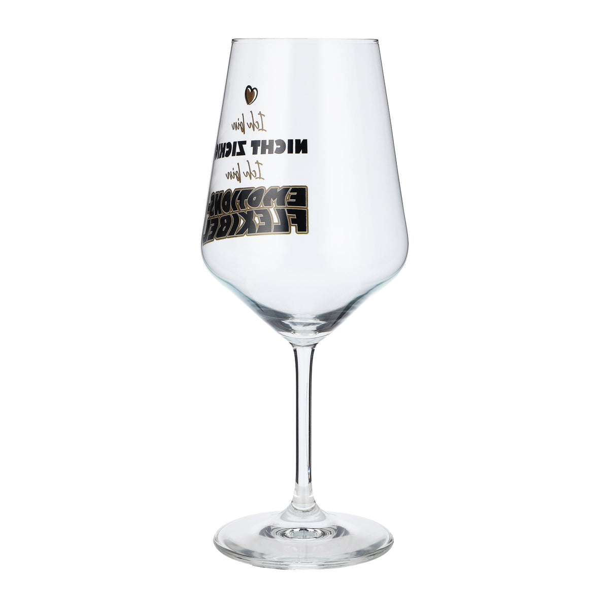 Verre à vin Sipply avec inscription « Emotionsflexibel », 0,5 l – Vue 7