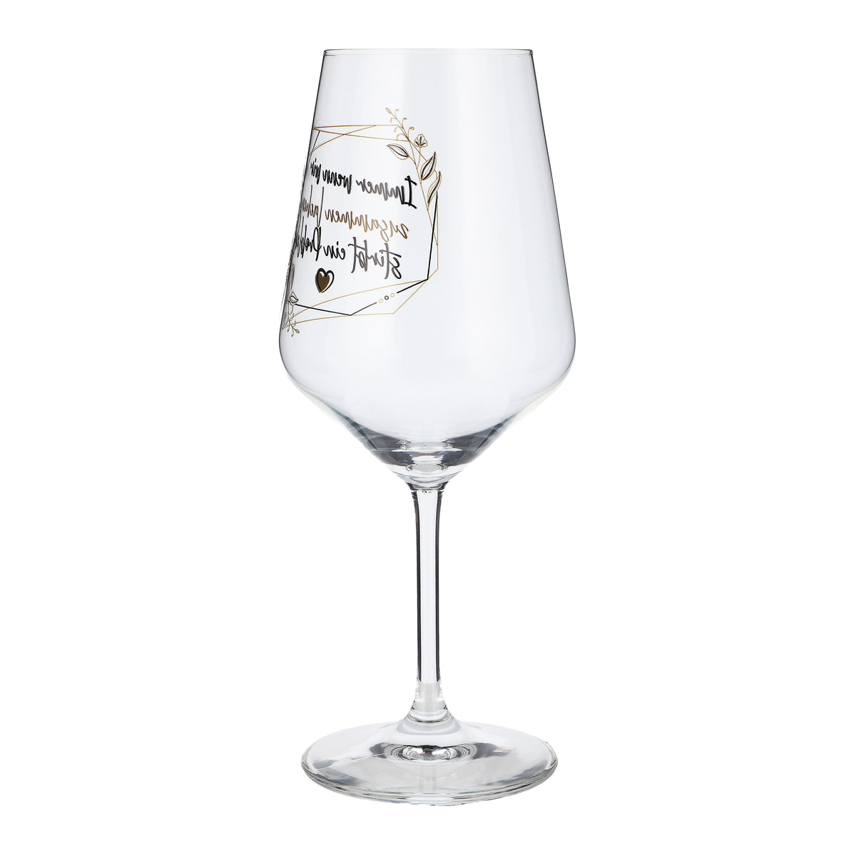Verre à vin Sipply avec inscription « Quand on rit ensemble », 0,5 l – Vue 7