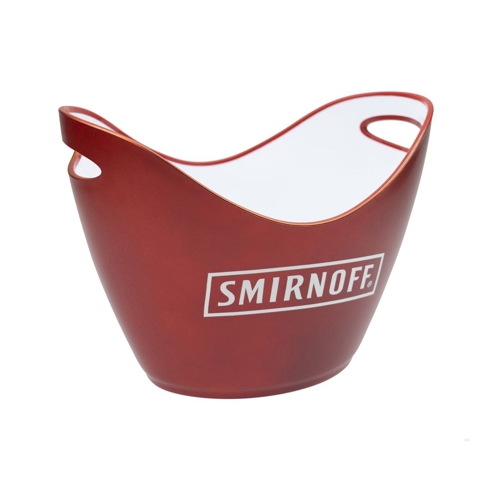 Smirnoff Glacière XL Magnum Nouveau logo pour les bouteilles et les boissons