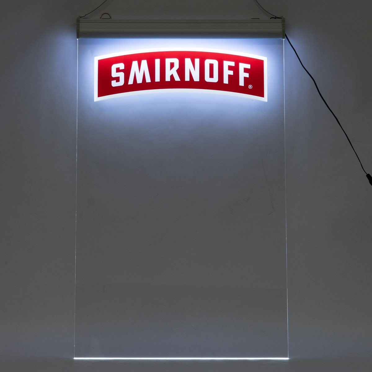 Smirnoff LED Menu Board Enseigne lumineuse Panneau mural Tableau d'affichage Menu – Vue 3