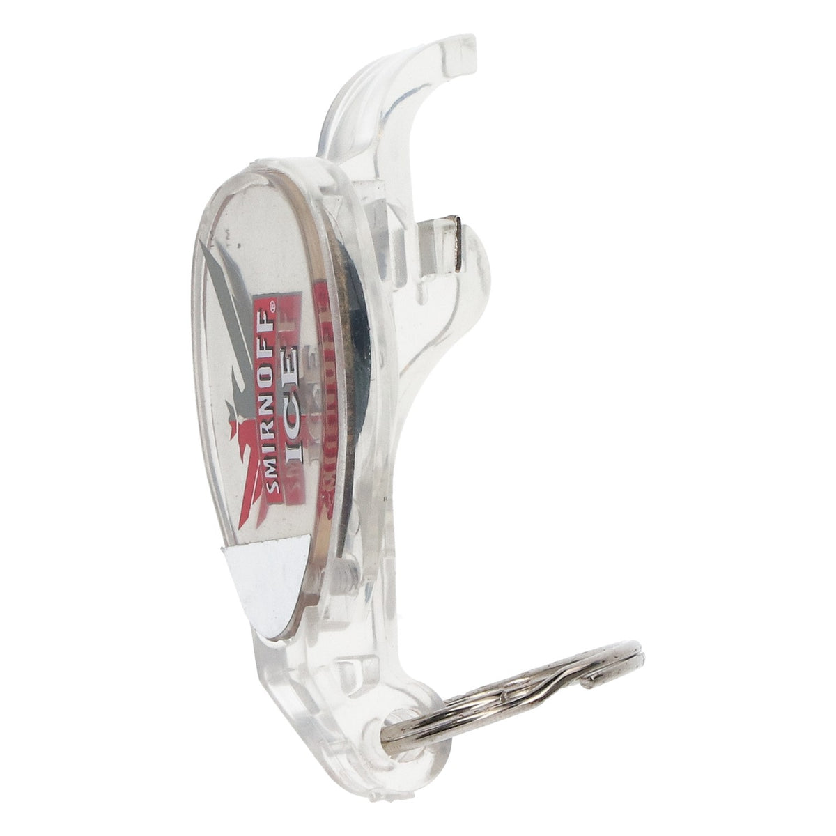 Porte-clés Smirnoff Vodka Ice avec décapsuleur et éclairage LED – Vue 3