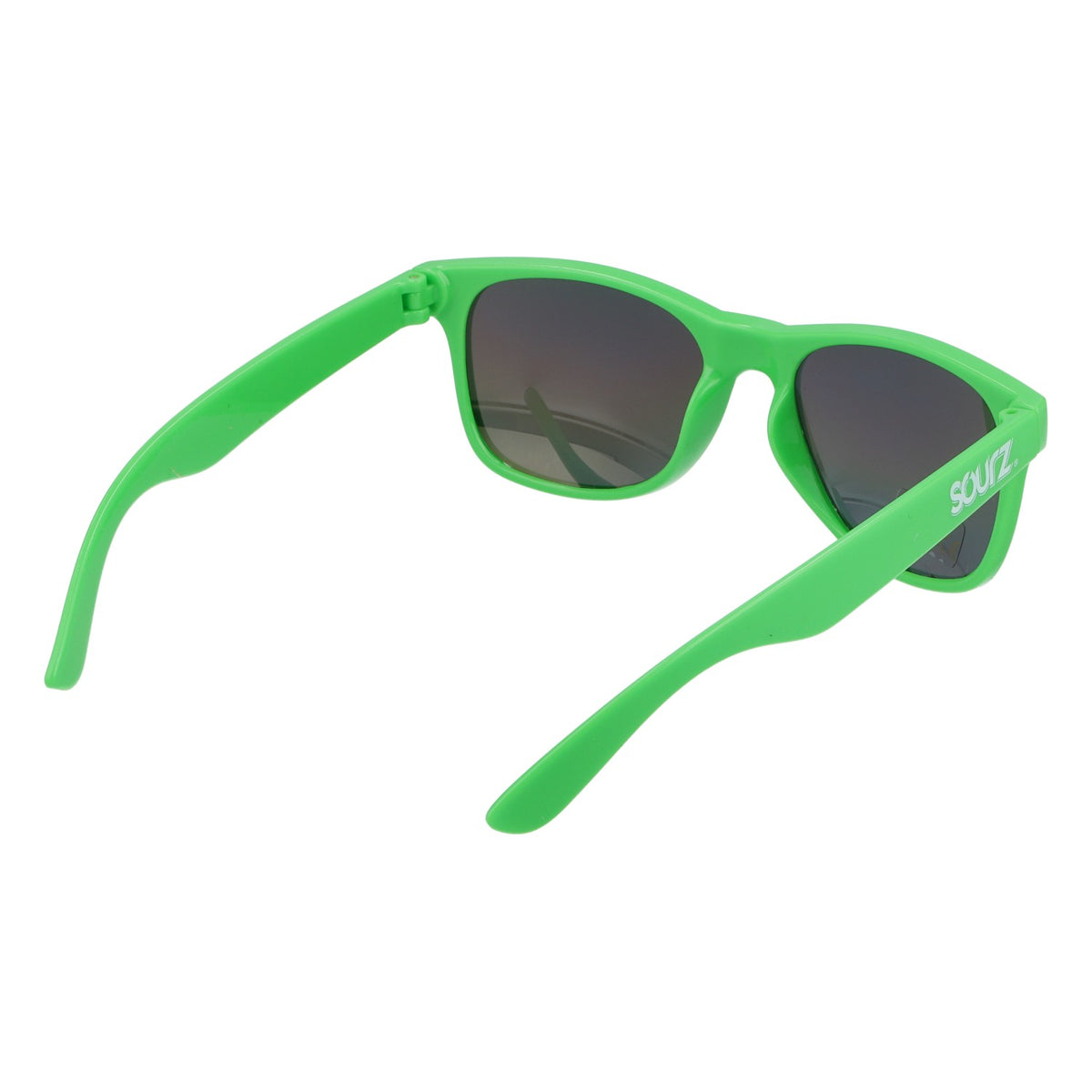 Lunettes de soleil Sourz vertes à verres miroités UV 400 - Accessoire pour fêtes et festivals – Vue 4