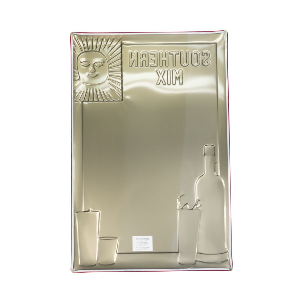 Plaque métallique Southern Comfort 60 x 40 cm Plaque murale décorative Southern Mix – Vue 2