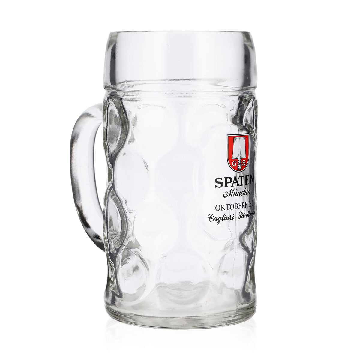 Verre à bière Spaten, chope de 1 l, Oktoberfest, Cagliari - Sardaigne – Vue 2