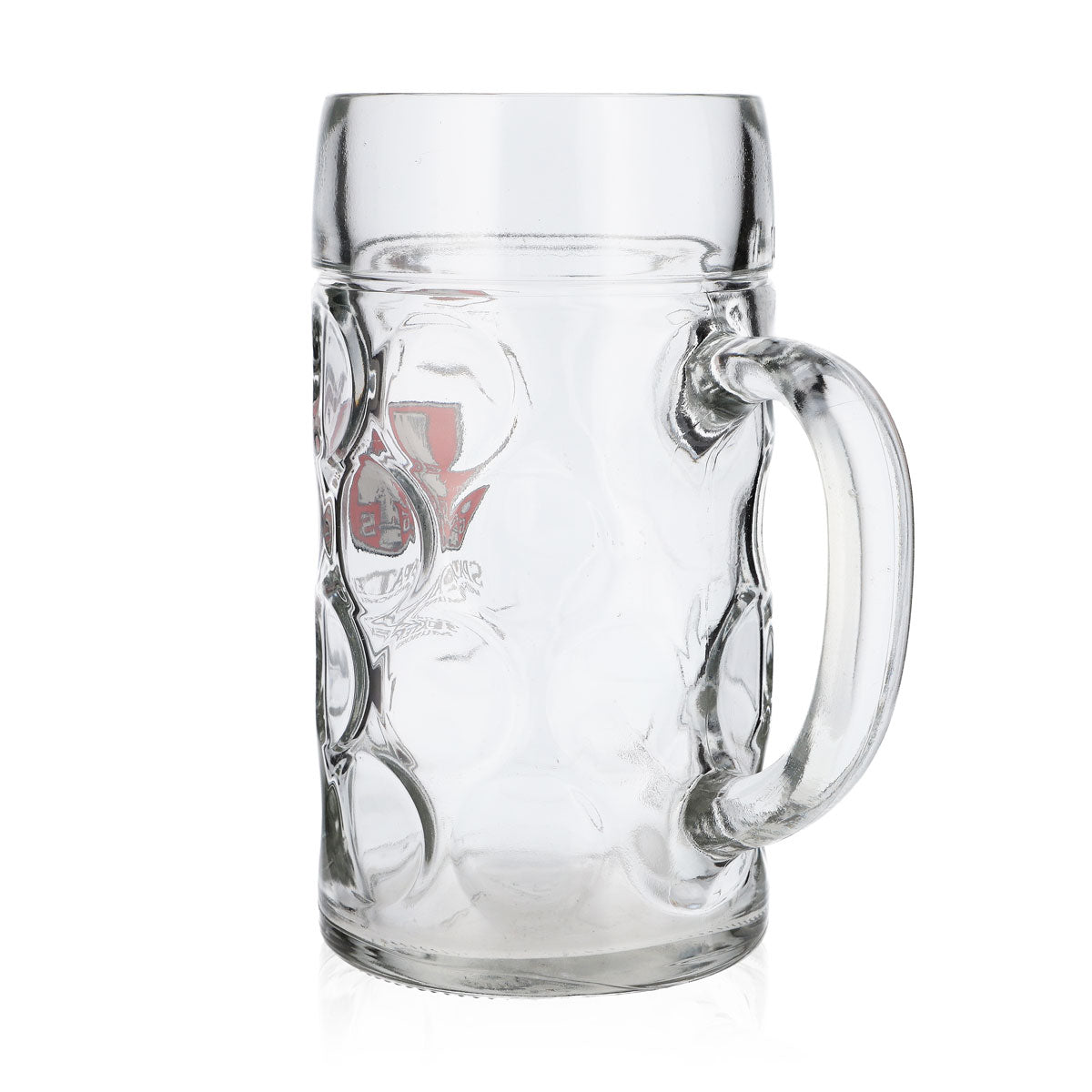 Verre à bière Spaten, chope de 1 l, modèle « Kontur », produit de deuxième choix, d'occasion, chope à bière, Seidel, Humpen – Vue 4