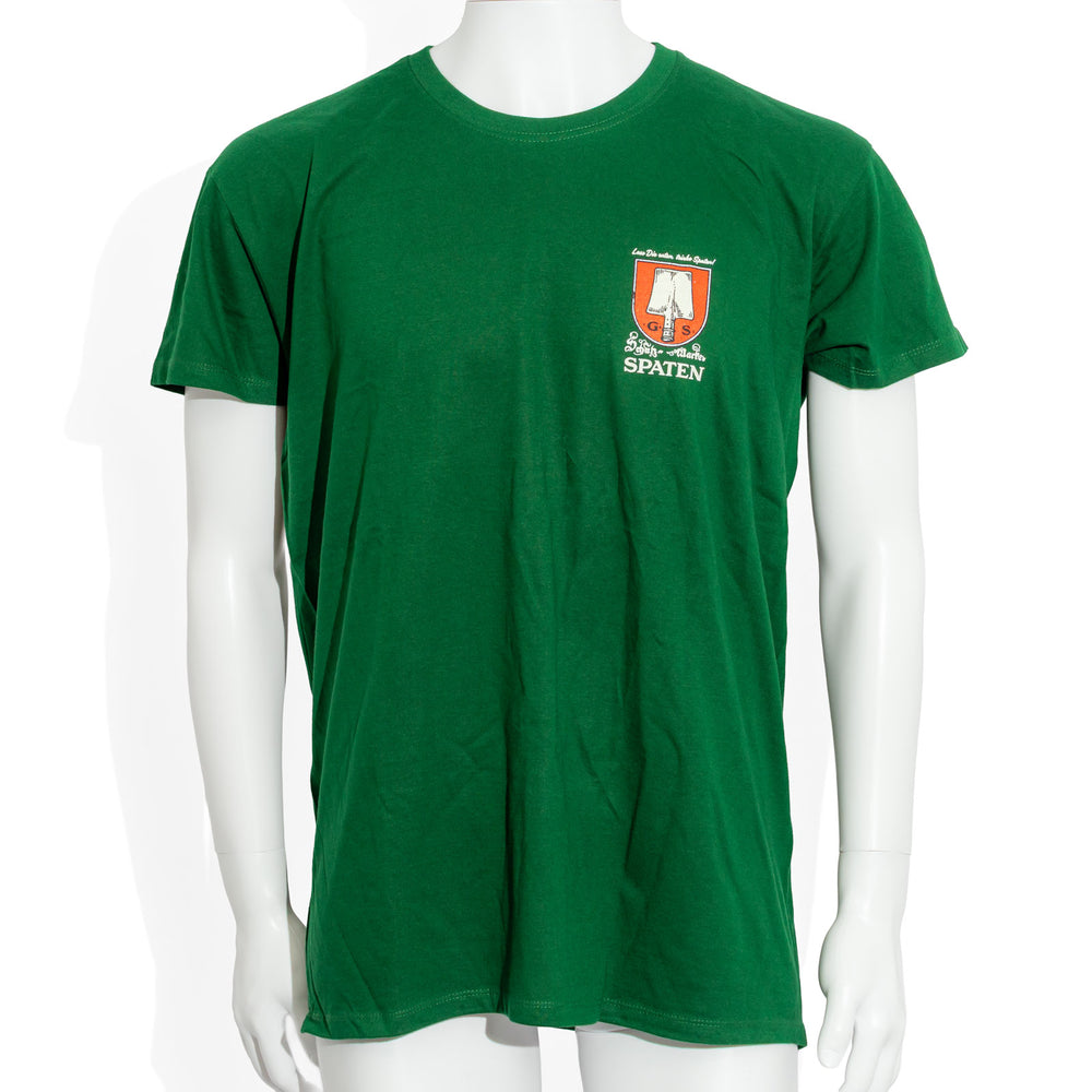 T-shirt Spaten Bier, taille M, vert