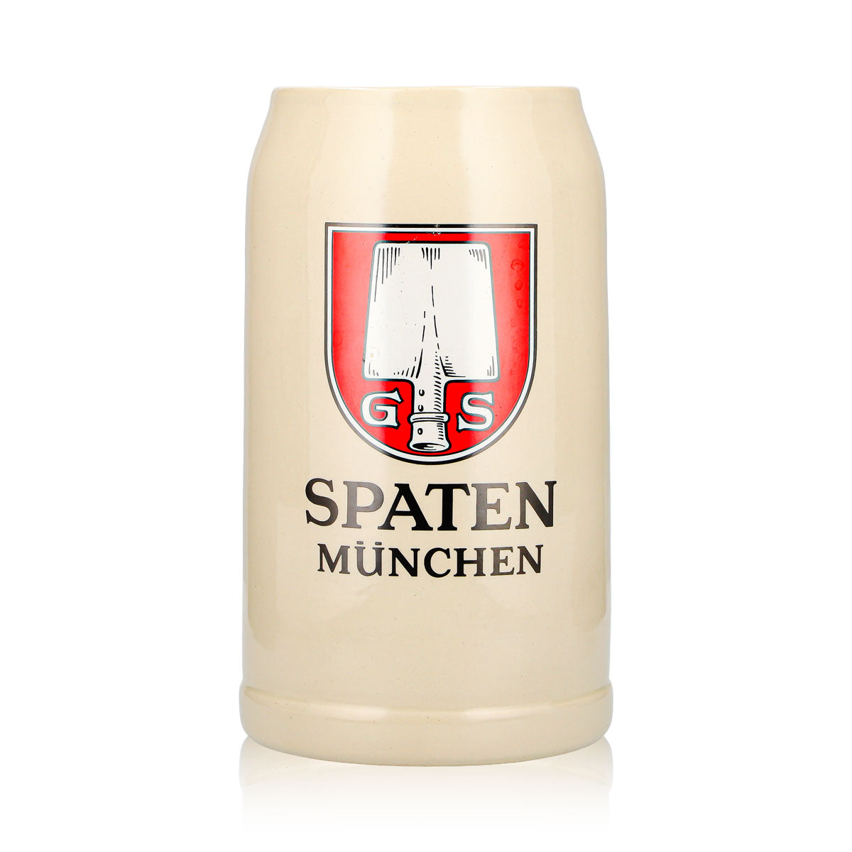Chope de bière Spaten XXL 2 l, chope de bière, chope géante, chope de Munich, en verre et en faïence