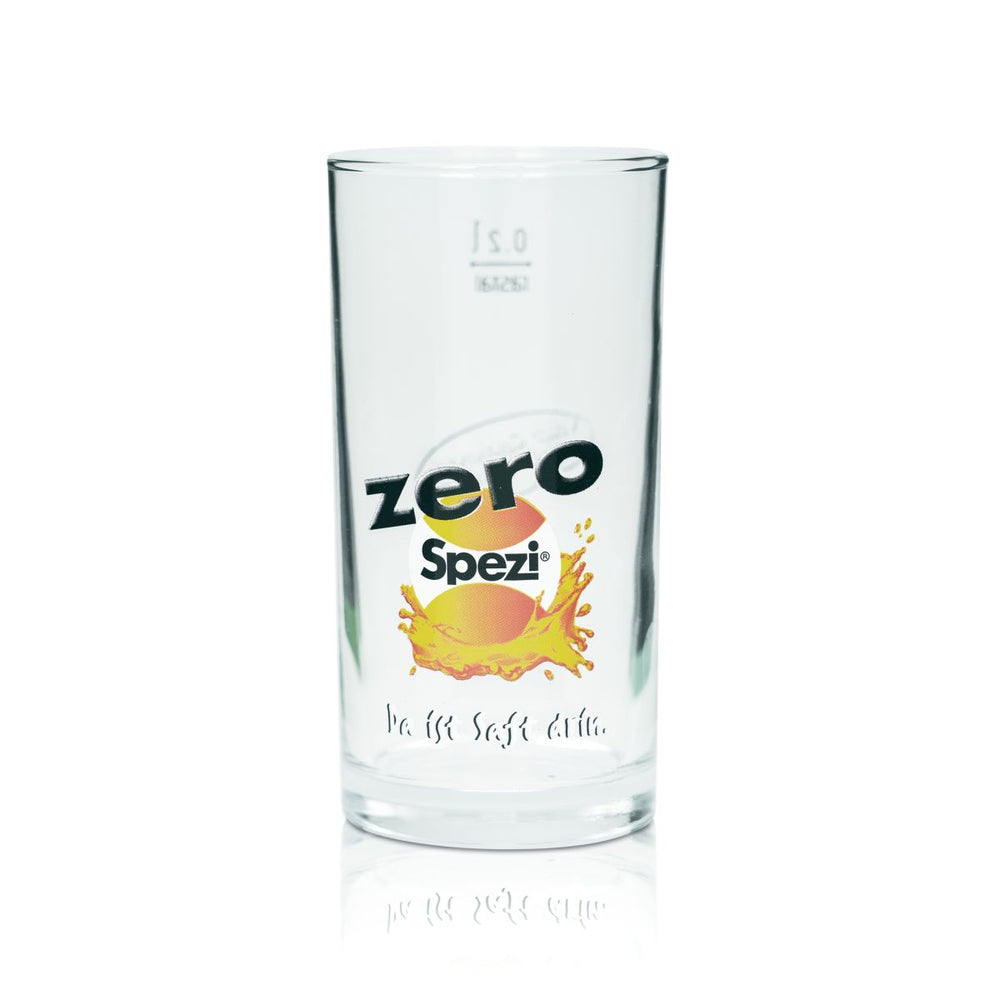 Verre à boisson gazeuse Spezi 0,2l Verre à limonade Zero Collectionneur amateur
